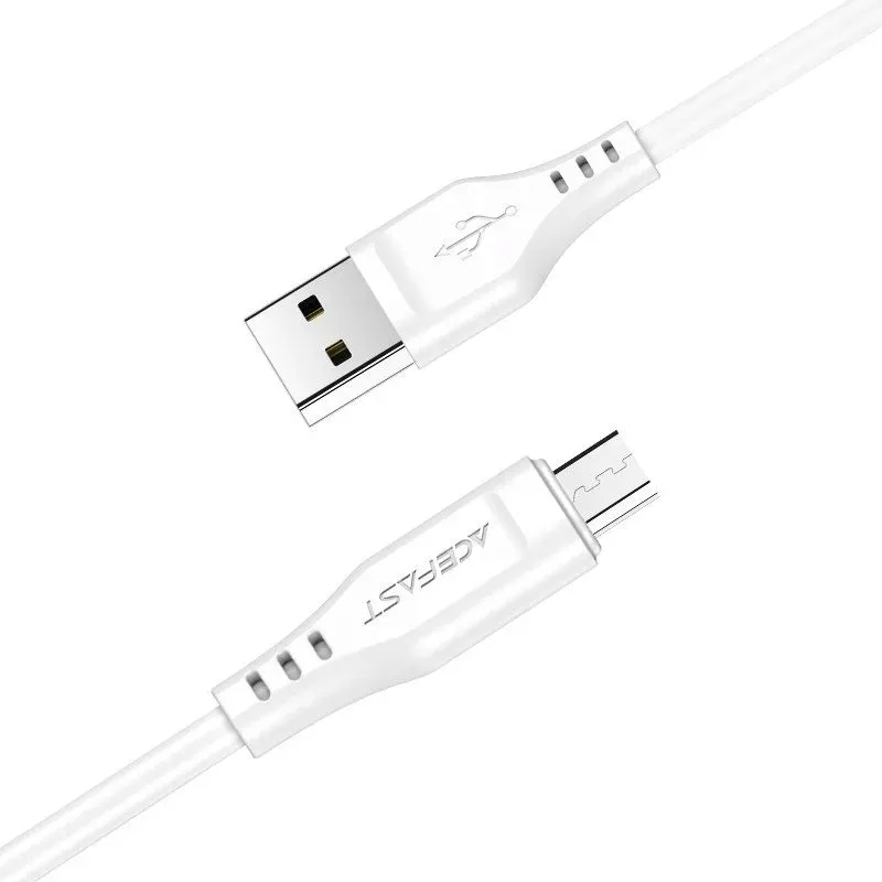 acefast-kabel-usb-micro-usb-12m-24a-bialy
