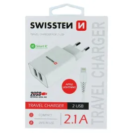 ladowar-sieciowa-2xusb-kabel-lightning-12m-biala