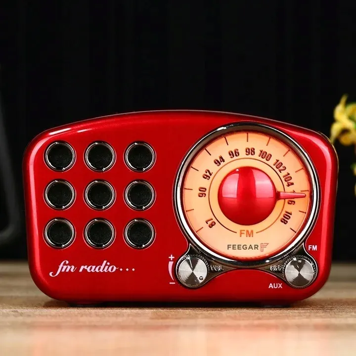 radio-retro-mini-fm-feegar-bluetooth-micro-sd-prezent-stan-nowy