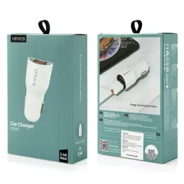 ladowarka-samochodowa-2xusb-kabel-typ-c-bialy