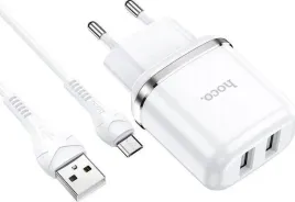 ladowarka-sieciowa-2xusb-kabel-micro-zestaw-bialy