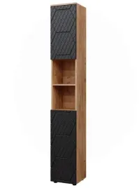 szafka-lazienkowa-wysoka-waska-slupek-antracyt-192-cm