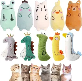 uroczy-zestaw-pluszowych-zabawek-z-kocimietka-dla-kotow