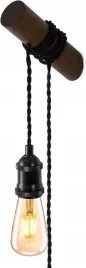 drewniana-lampa-scienna-z-wtyczka-kinkiet-e27-magnetyczna-pleciony-kabel