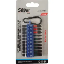 bity-udarowe-silvertools-s2-hex-1-4-zestaw-10-szt-z-karabinczykiem