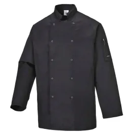 bluza-szefa-kuchni-suffolk-portwest-czarny-s
