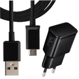 ladowarka-sieciowa-czarna-usb-2a-kabel-micro-usb-kolor-czarny