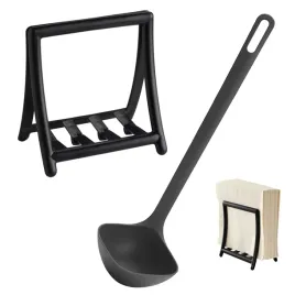 chochla-do-zupy-szary-31-cm-serwetnik-czarny