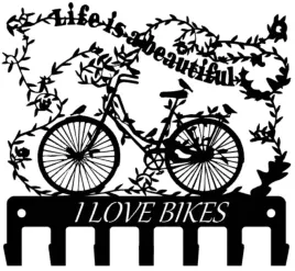 wieszak-na-klucze-i-love-bikes-rower-czarny-loft
