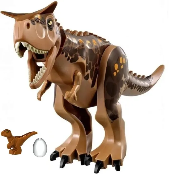 DINOZAUR T-REX TYRANOZAUR 28cm + mały DINO i jajo