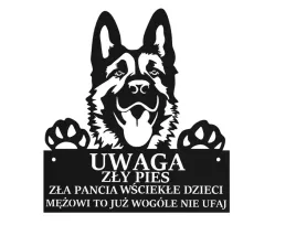 tabliczka-uwaga-zly-pies-z-napisem-smieszna-czarna-metalowa-owczarek
