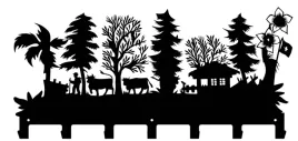 wieszak-na-ubrania-reczniki-wies-zwierzeta-domek