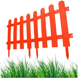 palisada-kraweznik-obrzeze-trawnikowe-plotek-ogrodowy-border-3m-czerwony