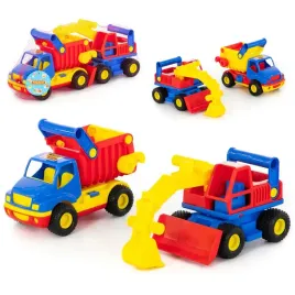 wader-polesie-zestaw-koparka-ladowarka-wywrotka-auto-tir