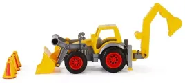 wader-traktor-koparko-ladowarka-z-lyzka