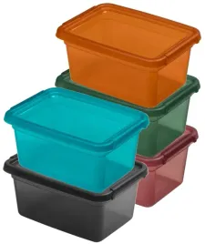 pojemniki-5-szt-1-l-bialy-zestaw-zamykanych-pojemnikow-z-pokrywa-do-domu