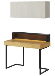 biurko-z-szufladami-nadstawka-szafka-led-12b