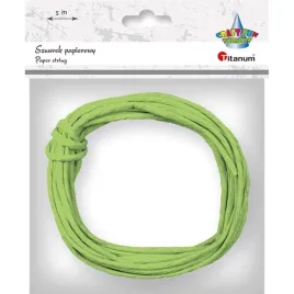 sznurek-papierowy-5m-zielony-limonkowy-titanum