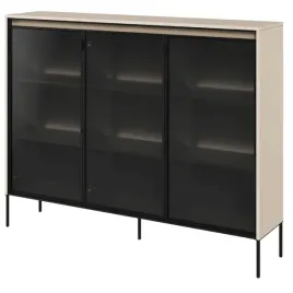 komoda-przeszklona-metalowe-nogi-bez-150-cm-tr-08-trend