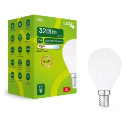 inq-e14-4w-320lm-g45-mala-kulka-3000k-ciepla-biala