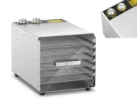 suszarka-dehydrator-6-poziomow-500w-timer-inox