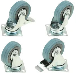 zestaw-kolek-gumowych-75-mm-na-plytce-do-wozka-transportowego-magazynowego