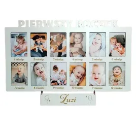 ramka-na-12-zdjec-z-imieniem-pierwszy-rok