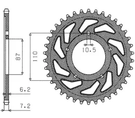 zebatka-tylna-sunstar-jtr807-47-suzuki-gsf-650-bandit-gsx-650-f-stalowa