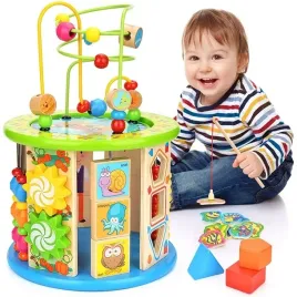 drewniana-kostka-edukacyjna-sorter-montessori-11w1