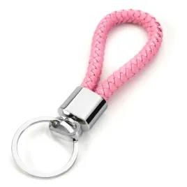 brelok-nylonowy-zawieszka-smyczka-do-kluczy-auta-rozowy