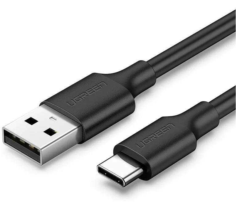 ugreen-kabel-usb-usb-typ-c-quick-charge-czarny-mocny-1m-stan-nowy