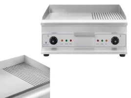podwojna-plyta-grillowa-glad-ryfl-60x40cm-inox