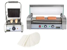 zestaw-do-hot-dogow-podgrzewacz-rolkowy-grill-kontaktowy-torebki-basic