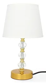 lampa-stolowa-dekoracja-glamour-ceramiczna-z-kloszem-zloto-biala-lampka