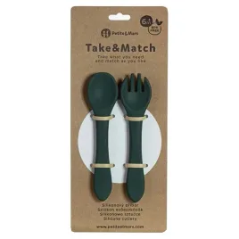 petiteandmars-sztucce-silikonowe-dzieci-green