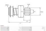 bendix-rozrusznika-as-pl-sd5051-stan-nowy-producent-czesci-as-pl