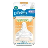 dr-brown-s-2x-smoczek-do-butelki-options-9m-wiek-dziecka-9-m