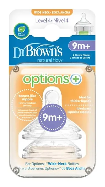 dr-brown-s-2x-smoczek-do-butelki-options-9m-marka-dr-brown-s