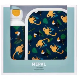 mepal-zestaw-dzieciecy-bidon-lunchbox-jungle