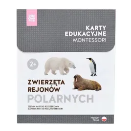 karty-montessori-zwierzeta-rejonow-polarnych-memo