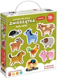 czuczu-puzzle-do-pary-zwierzatka-na-wsi-18m