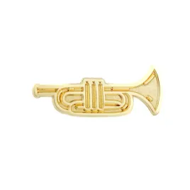 pinets-przypinka-zlota-trabka-instrument-muzyka
