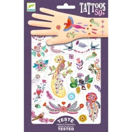 djeco-tatuaze-brokatowe-dzieci-egzotyczne-ptaki