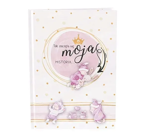 Album dziecka maluszka MOJA HISTORIA pierwszy rok
