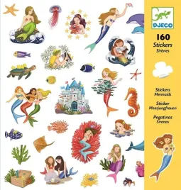 djeco-zestaw-naklejek-naklejki-syrenki-160-sztuk