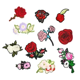 kwiaty-naszywki-termo-roze-11-sztuk-zestaw