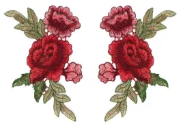 komplet-naszywka-roza-kwiaty-haft-17cm-2-sztuki