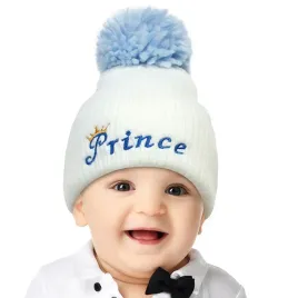 prince-czapka-zimowa-dla-dziecka-biala-pompon