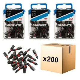 200x-bit-bity-udarowe-ph1-x-25mm-1-4-impact-bits