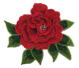 naszywka-czerwona-roza-haft-aplikacja-kwiat-13cm